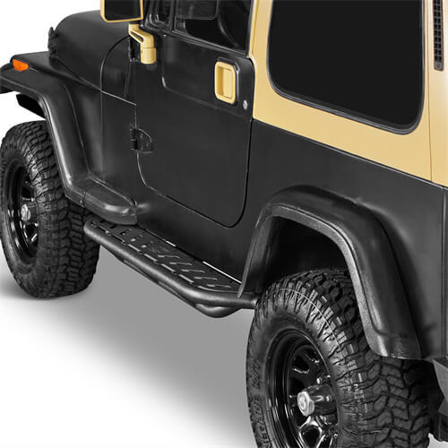 Off-road Nerf Side Step Bars For 1987-1995 Jeep Wrangler YJ- LandShaker