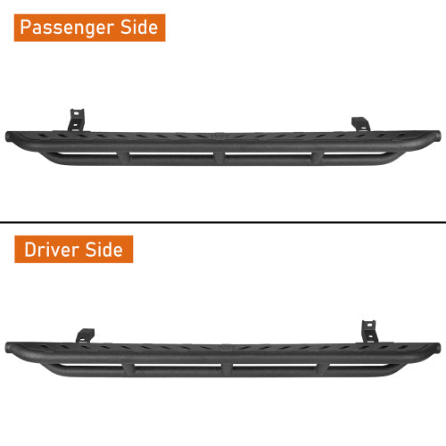 Nerf Side Step Bars Running Boards (21-22 Ford Bronco  4-Door) - LandShaker