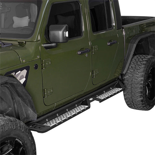 Nerf Side Step Bars Running Boards (20-25 Jeep Gladiator JT) - LandShaker