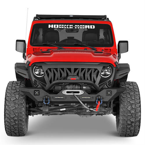 Mid Width Front Bumper / Rear Bumper / Side Steps Nerf Bars(20-25 Jeep Gladiator JT)-LandShaker
