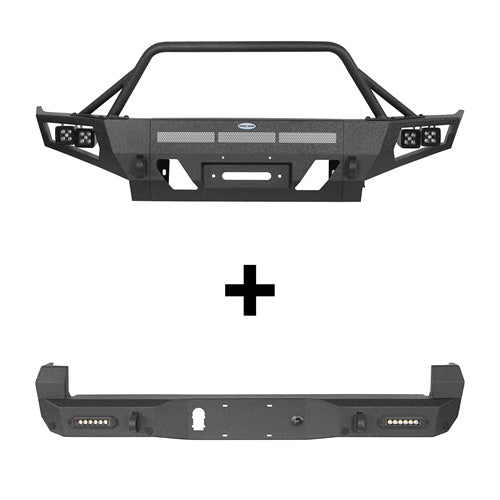 Off Road Front & Rear Bumper For 2016-2023 Toyota Tacoma - LandShaker 4x4