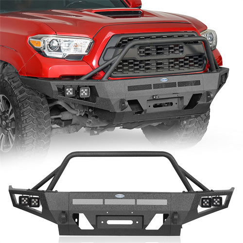 Off Road Front & Rear Bumper For 2016-2023 Toyota Tacoma - LandShaker 4x4