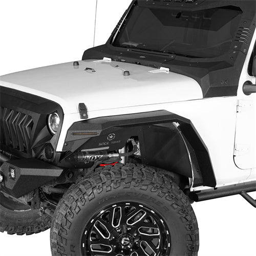 Off Road Front & Rear Fender Flares For 2007-2018 Jeep Wrangler JK - LandShaker4x4