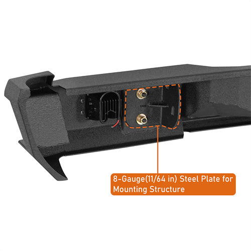 Off Road Rear Bumper For 1988-1998 Chevy C/K 1500 2500 Fleetside - LandShaker