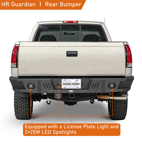 Off Road Rear Bumper For 1988-1998 Chevy C/K 1500 2500 Fleetside - LandShaker