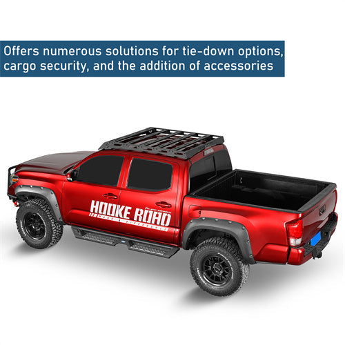 Off-Road Series Series Roof Rack For 2005-2023 Toyota Tacoma Double Cab - LandShaker4x4