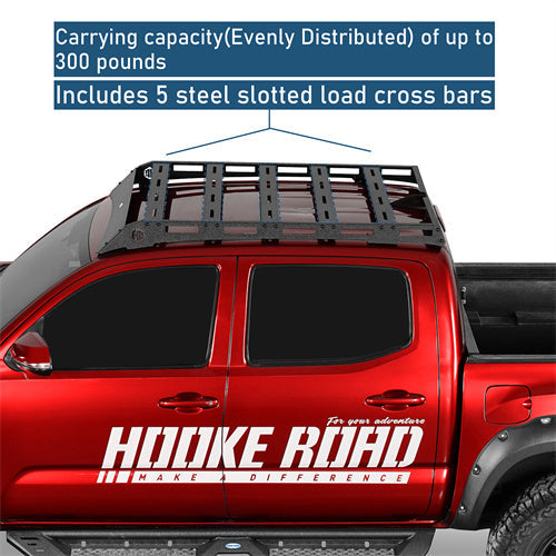 Off-Road Series Series Roof Rack For 2005-2023 Toyota Tacoma Double Cab - LandShaker4x4