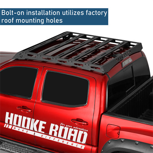 Off-Road Series Series Roof Rack For 2005-2023 Toyota Tacoma Double Cab - LandShaker4x4