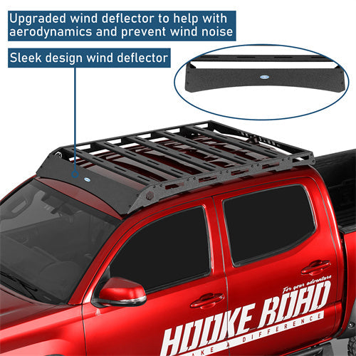 Off-Road Series Series Roof Rack For 2005-2023 Toyota Tacoma Double Cab - LandShaker4x4