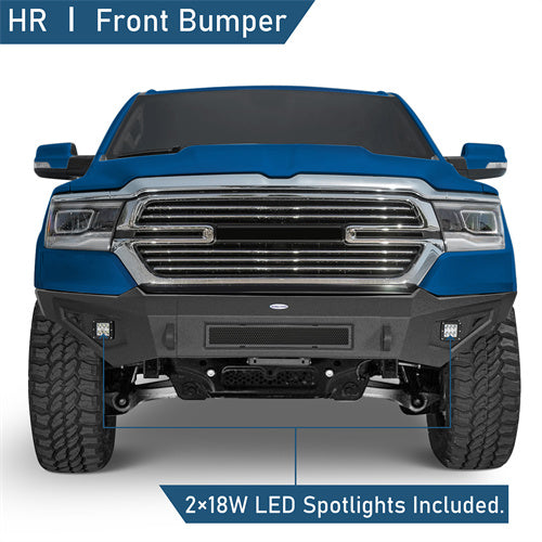 19-24 Ram 1500 Front Bumper (Excluding EcoDiesel, Rebel & TRX, Classic Models) - LandShaker