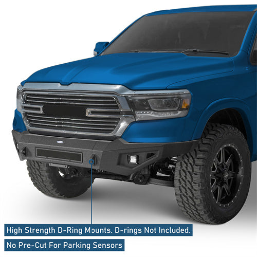 19-24 Ram 1500 Front Bumper (Excluding EcoDiesel, Rebel & TRX, Classic Models) - LandShaker