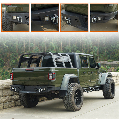 Offroad Rear Bumper (20-25 Jeep Gladiator JT) - LandShaker