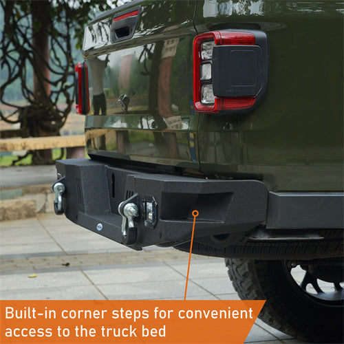 Offroad Rear Bumper (20-25 Jeep Gladiator JT) - LandShaker