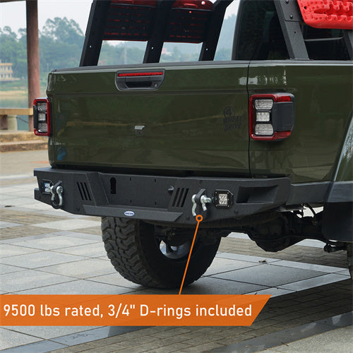 Offroad Rear Bumper (20-25 Jeep Gladiator JT) - LandShaker