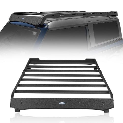 Overland Aluminum Roof Rack  (21-24 Ford Bronco  2-Door Hardtop) - LandShaker