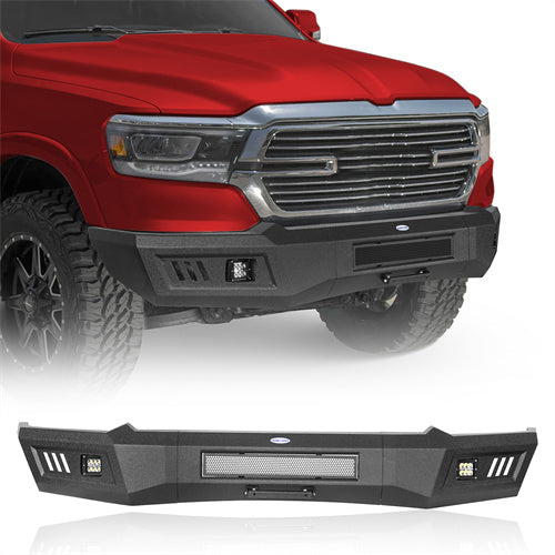 19-24 Ram 1500 Front Full-Width Bumper (Excluding EcoDiesel, Rebel & TRX, Classic Models) - LandShaker