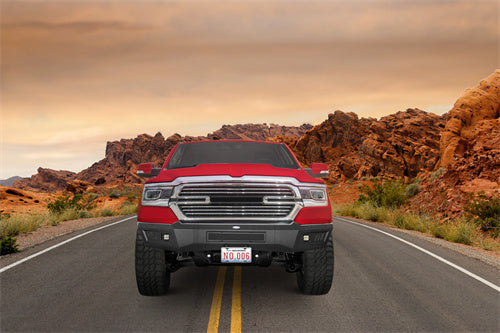 19-24 Ram 1500 Front Full-Width Bumper (Excluding EcoDiesel, Rebel & TRX, Classic Models) - LandShaker
