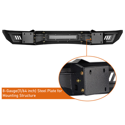 19-24 Ram 1500 Front Full-Width Bumper (Excluding EcoDiesel, Rebel & TRX, Classic Models) - LandShaker