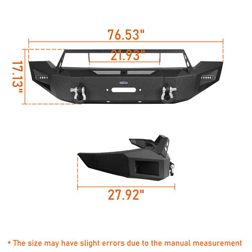 Discovery Ⅰ Full Width Front Bumper (06-08 Ram 1500) - LandShaker