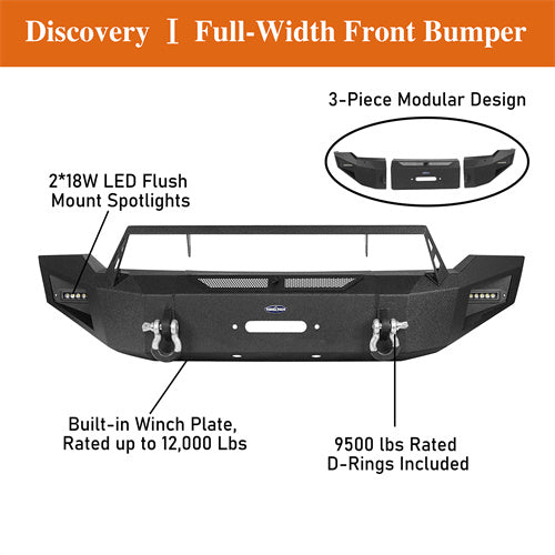 Discovery Ⅰ Full Width Front Bumper (06-08 Ram 1500) - LandShaker