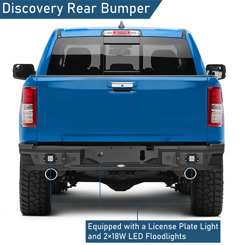 19-25 Ram 1500 Rear Bumper (Excluding 19-25 Ram 1500 Classic Models) - LandShaker