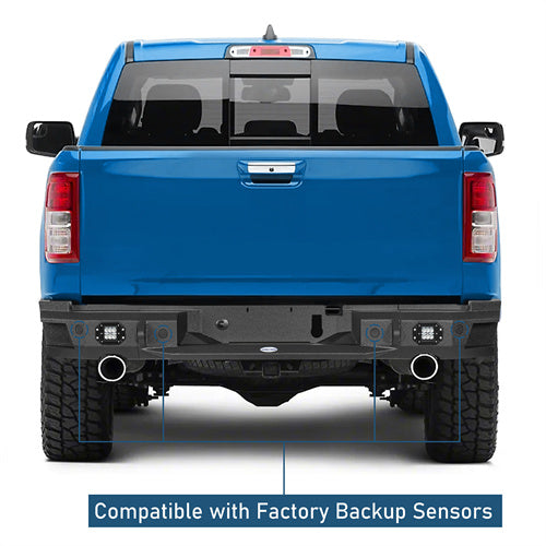 19-25 Ram 1500 Rear Bumper (Excluding 19-25 Ram 1500 Classic Models) - LandShaker