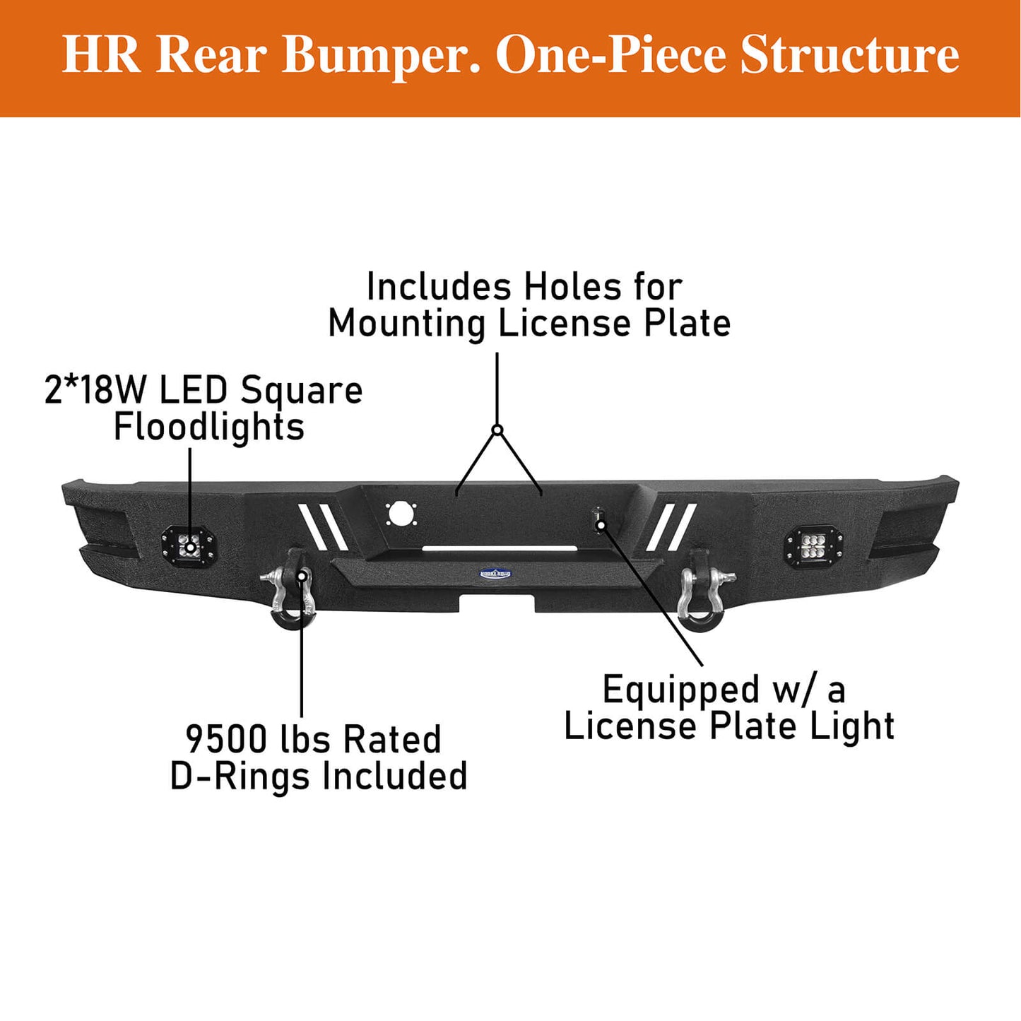 Rear Bumper(02-08 Ram 1500)-LandShaker