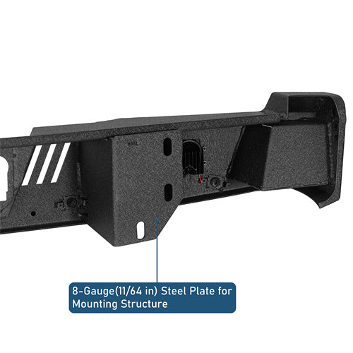 Aftermarket Guardian I Rear Bumper For 2021-2025 Ford F-150(Excluding Raptor & Tremor) - LandShaker
