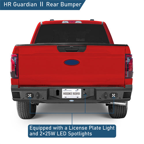 Aftermarket Rear Bumper For 2021-2025 Ford F-150(Excluding Raptor & Tremor)