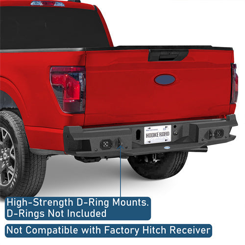 Aftermarket Rear Bumper For 2021-2025 Ford F-150(Excluding Raptor & Tremor)