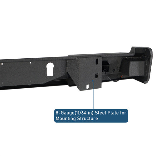 Aftermarket Rear Bumper For 2021-2025 Ford F-150(Excluding Raptor & Tremor)