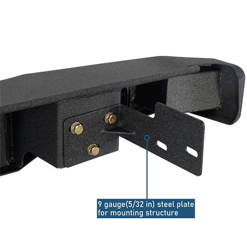 Aftermarket Rear Bumper For 1992-1996 Ford F-150 F-250 F-350 - Landshaker4x4