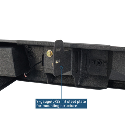 Road Trip Rear Bumper w/ LED Spotlights For 2007-2018 GMC Sierra 1500 - LandShaker4x4