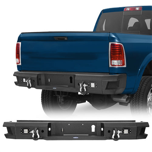 Rear Bumper w/LED Floodlights(10-18 Ram 2500 3500 )-LandShaker