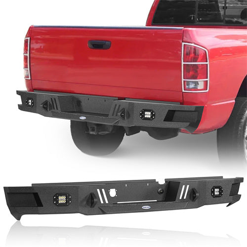 Front & Rear Bumper w/ Skid Plate For 2003-2005 Dodge Ram 2500/3500  - LandShaker 4x4