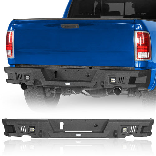 Full WidthFront Bumper & Rear Bumper(13-18 Dodge Ram 1500,Excluding Rebel)-LandShaker