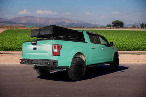 Rear Bumper w/ LED Floodlights (18-20 Ford F-150, Excluding Raptor) - LandShaker