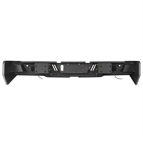 Rear Bumper w/OEM Sensor Holes & LED Floodlights(19-24 Ram 2500)-LandShaker