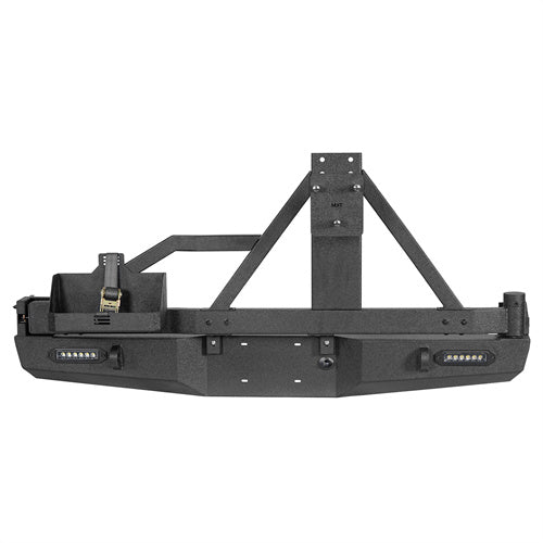 Full Width Front Bumper & Rear Bumper w/Swing Out Tire Carrier(05-11 Toyota Tacoma)-LandShaker