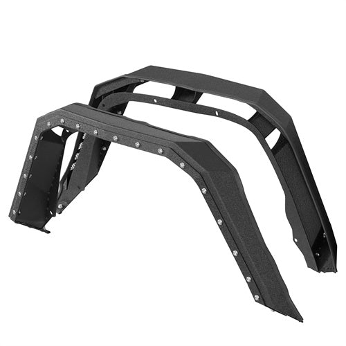 Armour Style Rear Fender Flares For 2020-2025 Jeep Gladiator JT - Ultralisk4x4