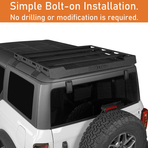 Rear Half Roof Rack (21-24 Ford Bronco 4-Door Hardtop) - LandShaker
