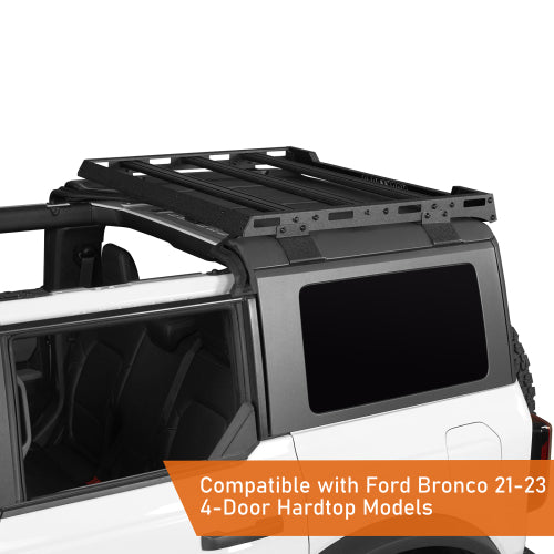 Rear Half Roof Rack (21-24 Ford Bronco 4-Door Hardtop) - LandShaker