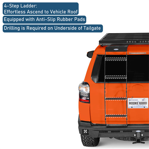 Rear Hatch Ladder (10-24 Toyota 4Runner) - LandShaker