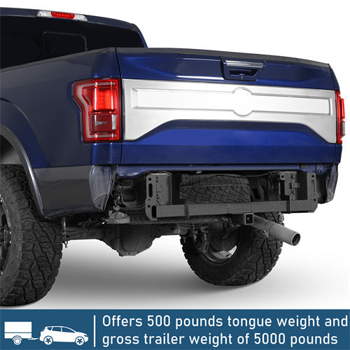 Class III Receiver Hitch with 2" Square Receiver Opening For 2015-2025 Ford F-150 - Landshaker4x4