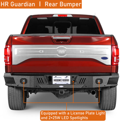 Replacement Rear Bumper for 15-17 Ford F-150 (Excluding Raptor) - LandShaker