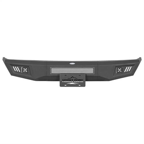 Road Trip Front Bumper w/ LED spotlights included For 1988-1998 Chevy C/K 1500 2500 3500 - LandShaker