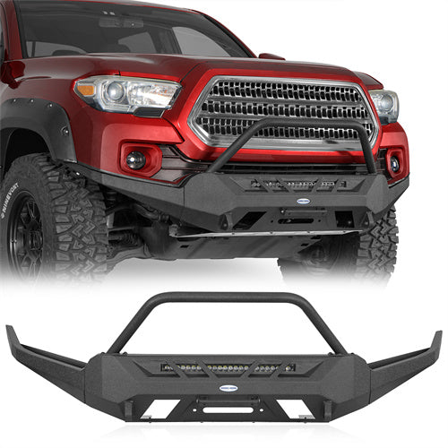 Road Trip Front & Rear Bumper For 2016-2023 Toyota Tacoma 3rd Gen - LandShaker4x4