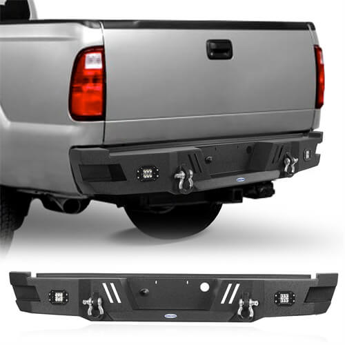 Aftermarket Front & Rear Bumper For 2011-2016 Ford F-250 - LandShaker4x4