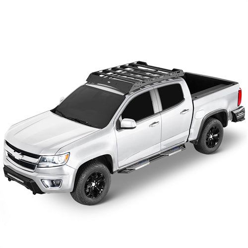 Road Trip Versatile Roof Rack For 2015-2022 with Chevy Colorado GMC Canyon Crew Cab - LandShaker4x4