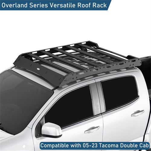 Road Trip Versatile Roof Rack For 2015-2022 with Chevy Colorado GMC Canyon Crew Cab - LandShaker4x4